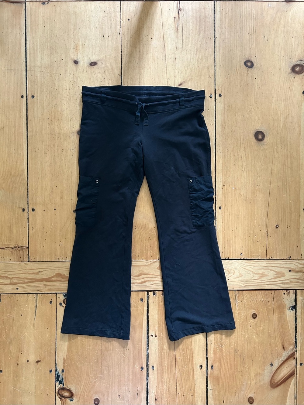 Express Black Casual Drawstring Pants